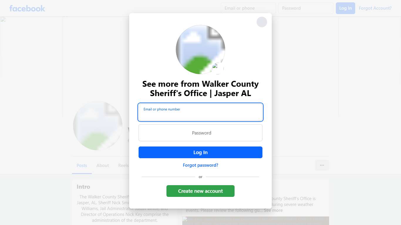 Walker County Sheriff's Office Jasper AL Facebook